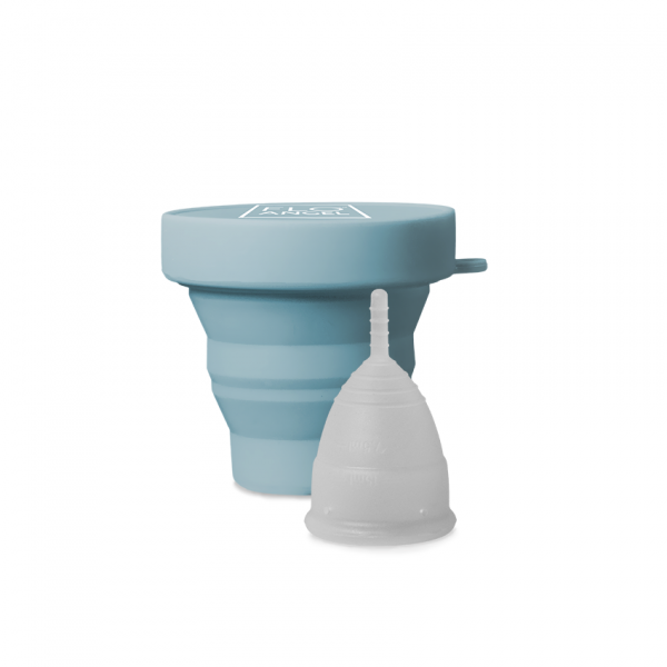 Menstrual Cup Small with Menstrual Cup Sterilizer - FloAngel